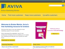 Tablet Screenshot of brokermentor.ie